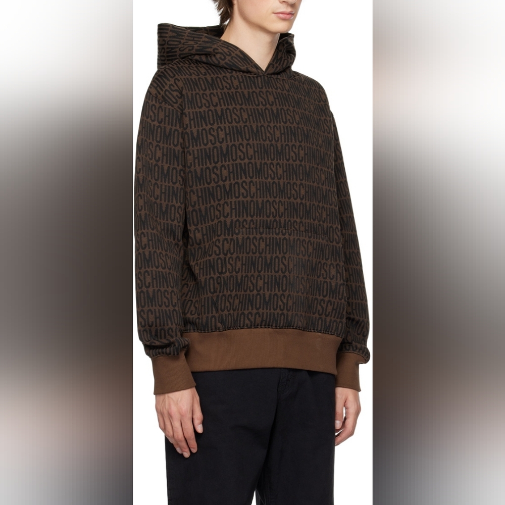 Moschino Couture Hoodie - Brown